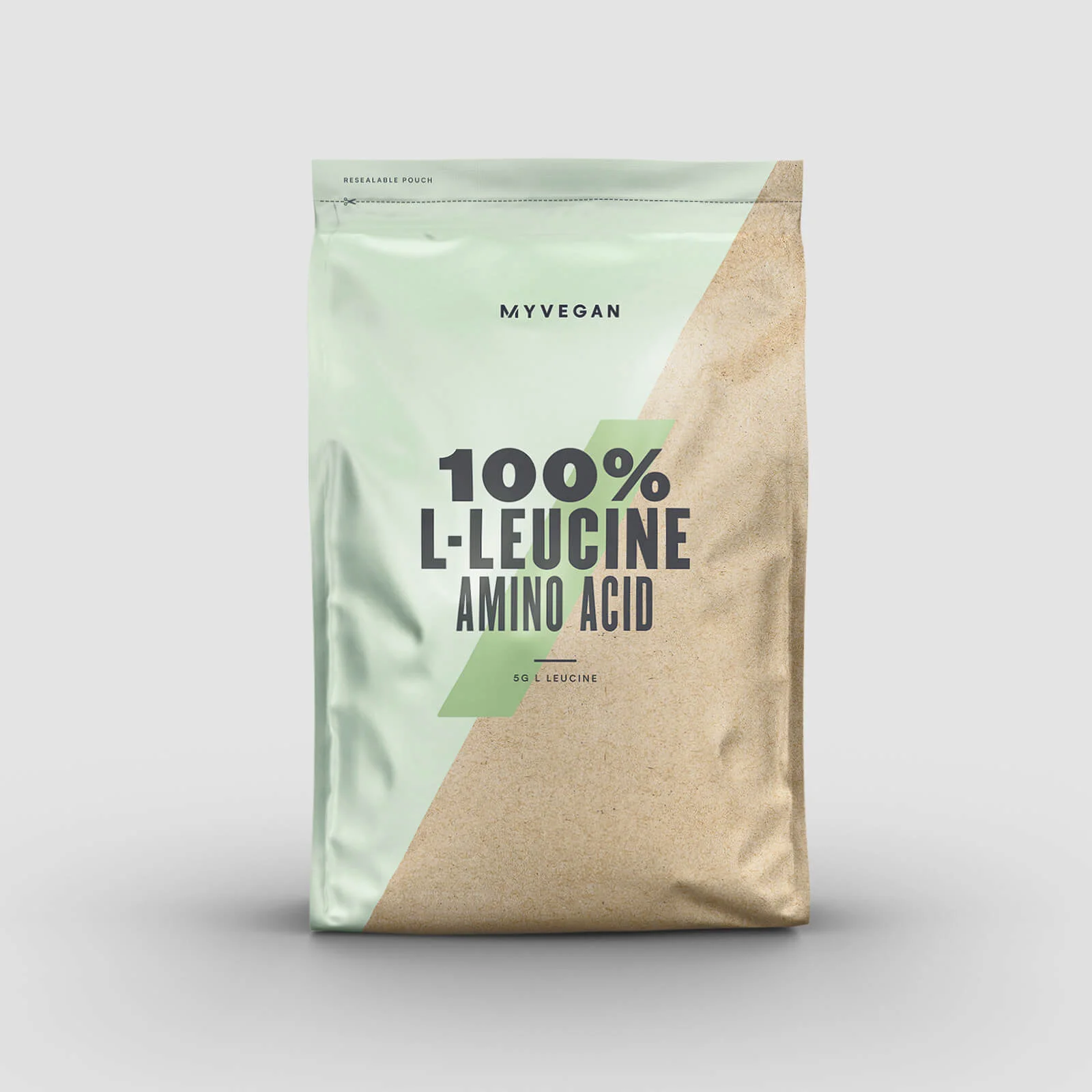 100% Vegan L-Leucine Powder - 250g - Unflavoured Image 1