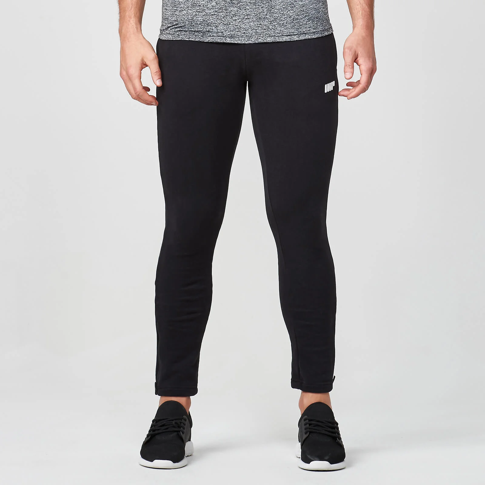 MP Men's Tru-Fit Zip Joggers - Black - S - Black Image 1