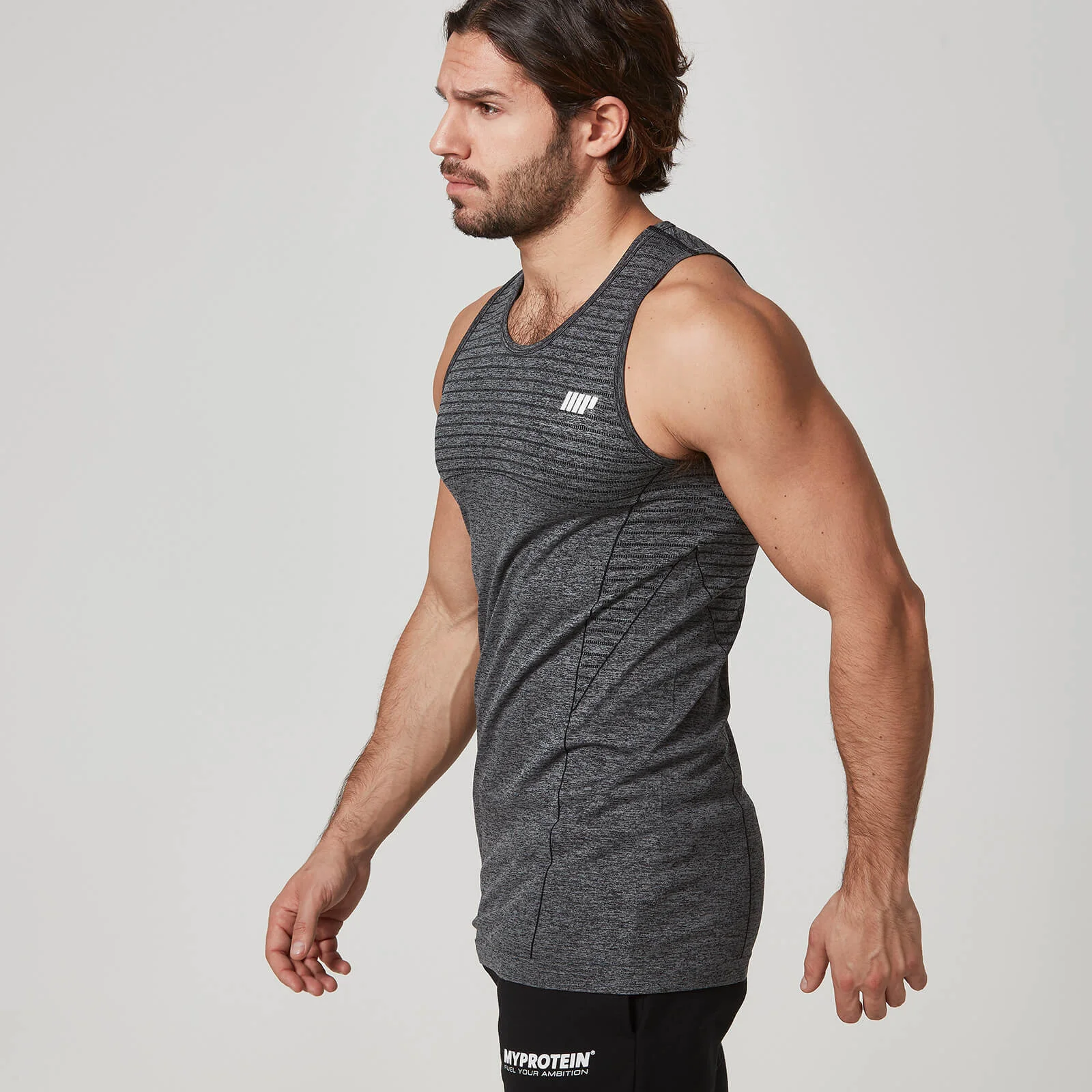 Seamless Tank - S - Black Image 1