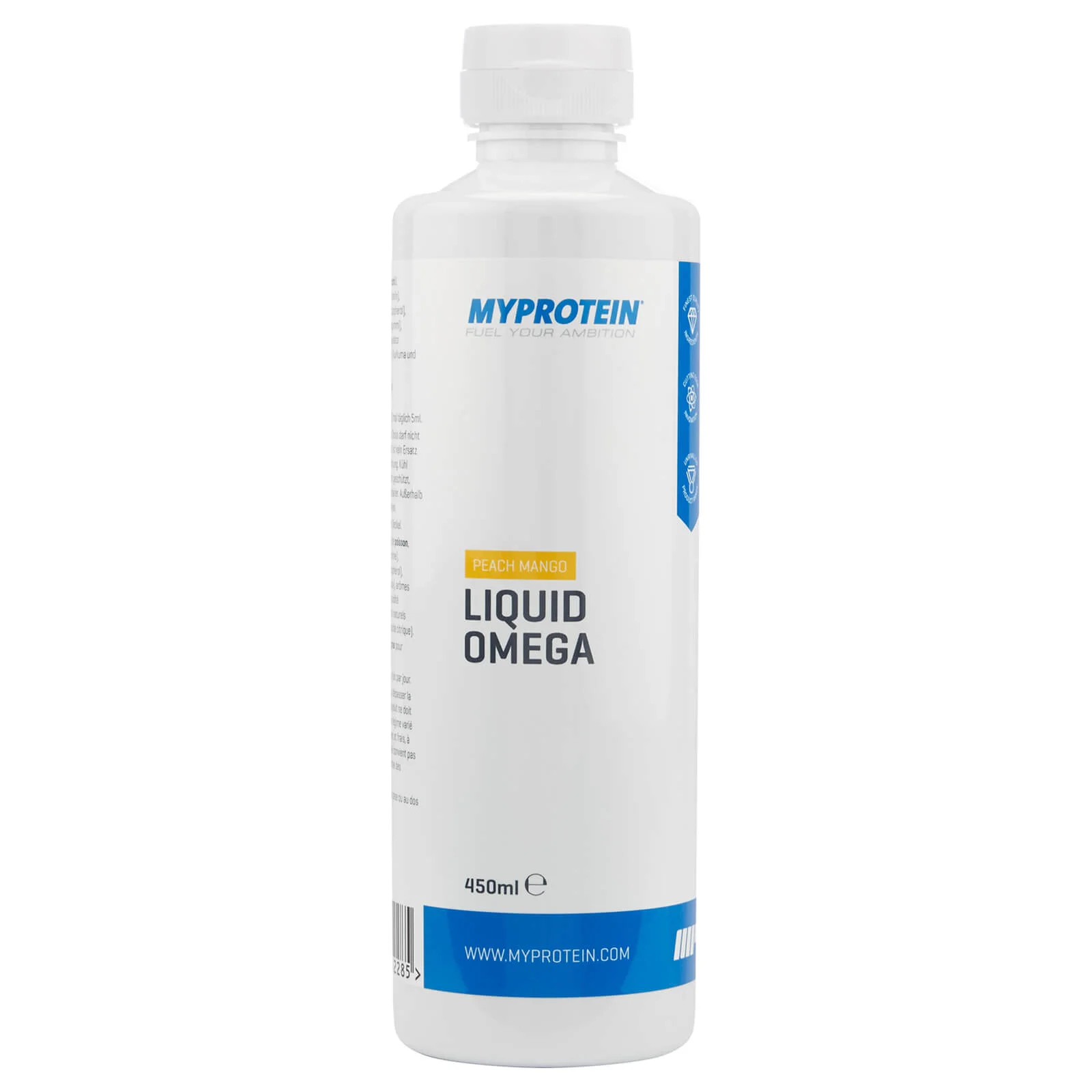 Liquid Omega - 450ml - Peach Mango Image 1
