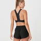 Racer Sports Bra - Black