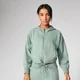 Revive Cropped Hoodie - Seafoam Marl