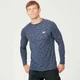 Performance Long Sleeve T-Shirt - Navy Marl