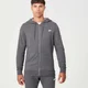 Tru-Fit Full Zip Hoodie - Charcoal Marl