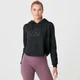 The Original Cropped Hoodie - Black