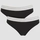 MP Women's Thong - Black (2 Pack)