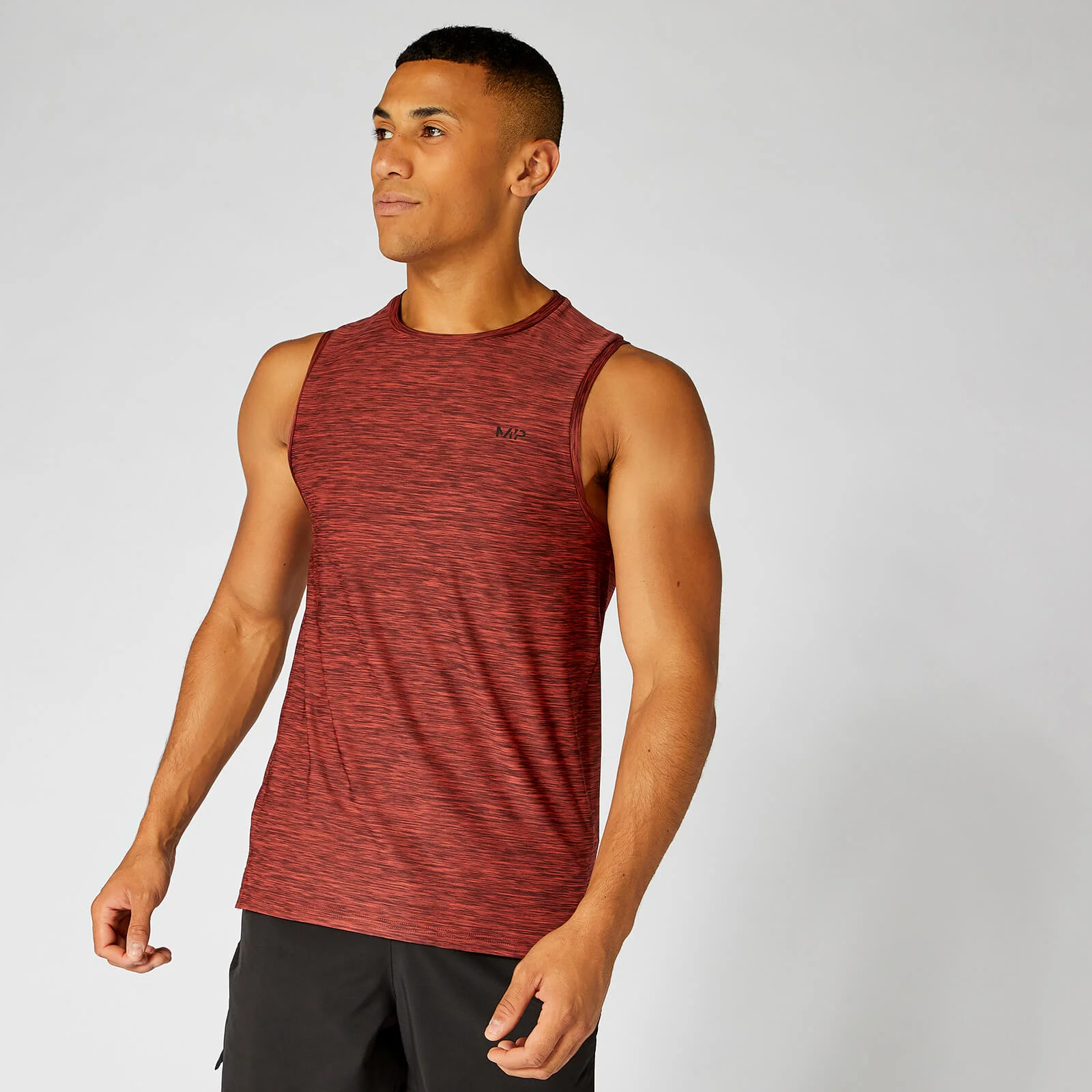 MP Men's Dry-Tech Tank Top - Paprika Marl - XS Image 1