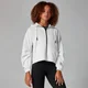 Oversized Zip-Through - White