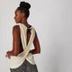 MP Women's Cross Back Vest - Moonbeam