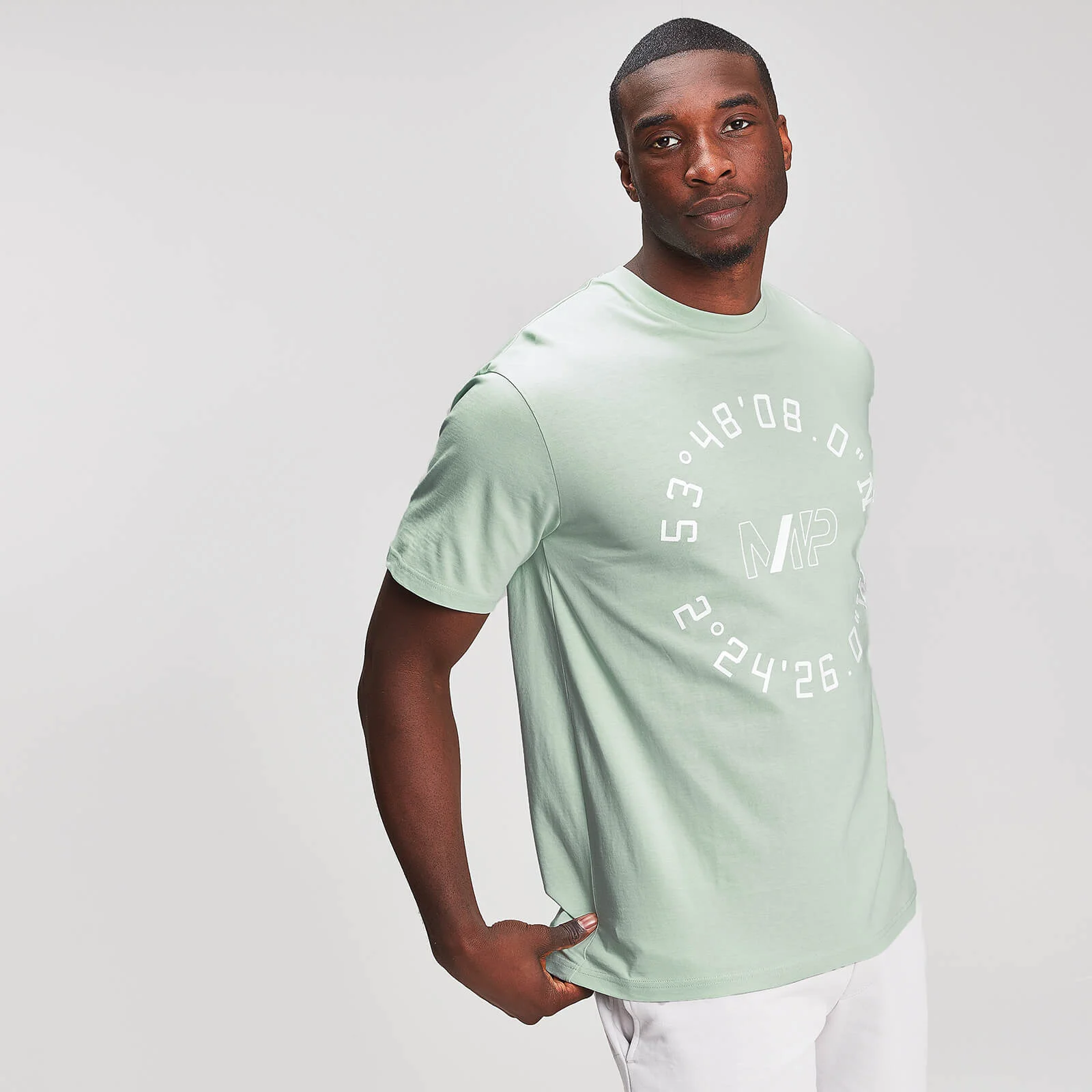 MP Men's Graphic T-Shirt - Mint - XS Image 1