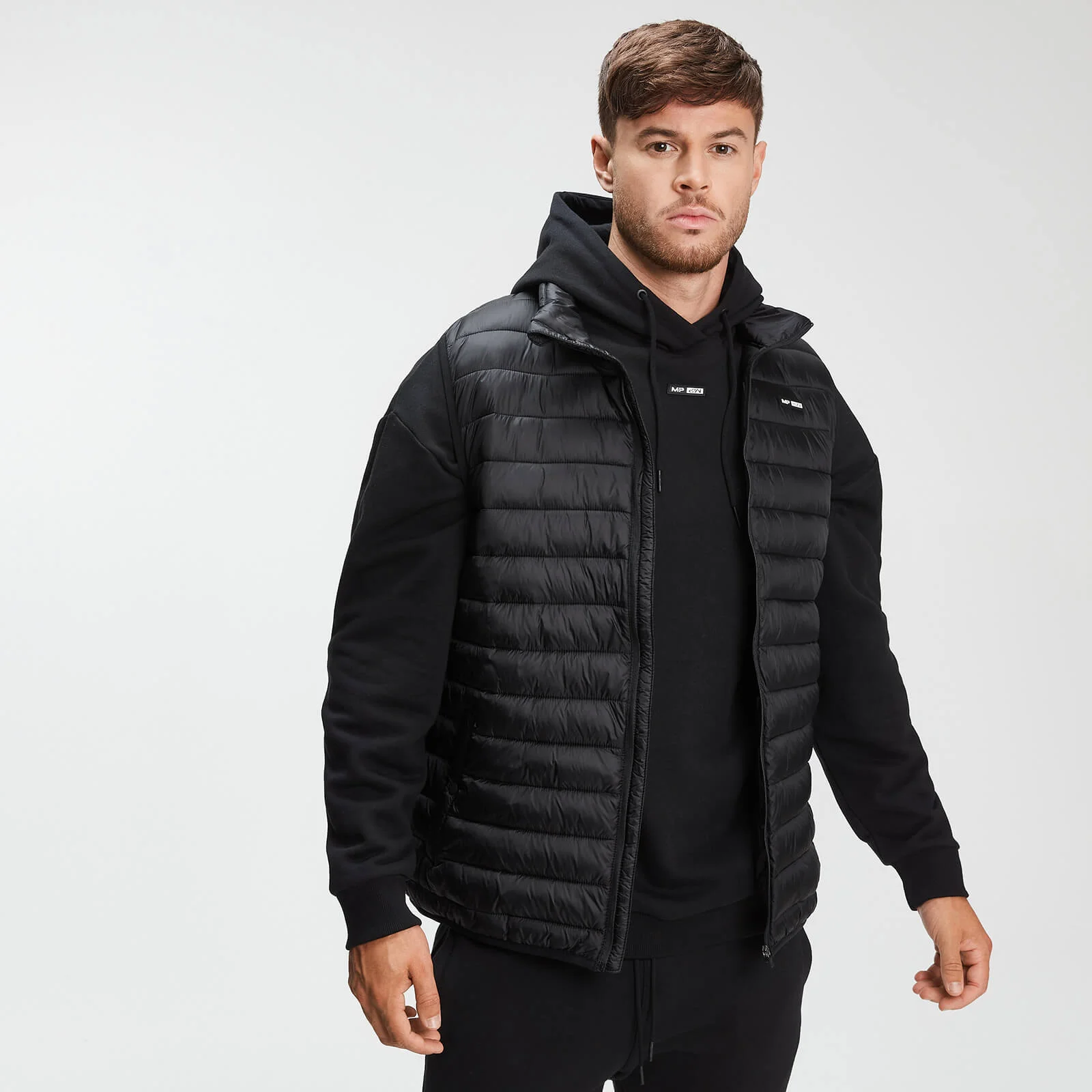 MP Men's Rest Day Lightweight Padded Gilet - Black - XS Image 1