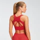 MP Women's Power Longline Sports Bra - Danger
