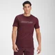 MP Men's Outline Graphic Short Sleeve T-Shirt - Washed Oxblood