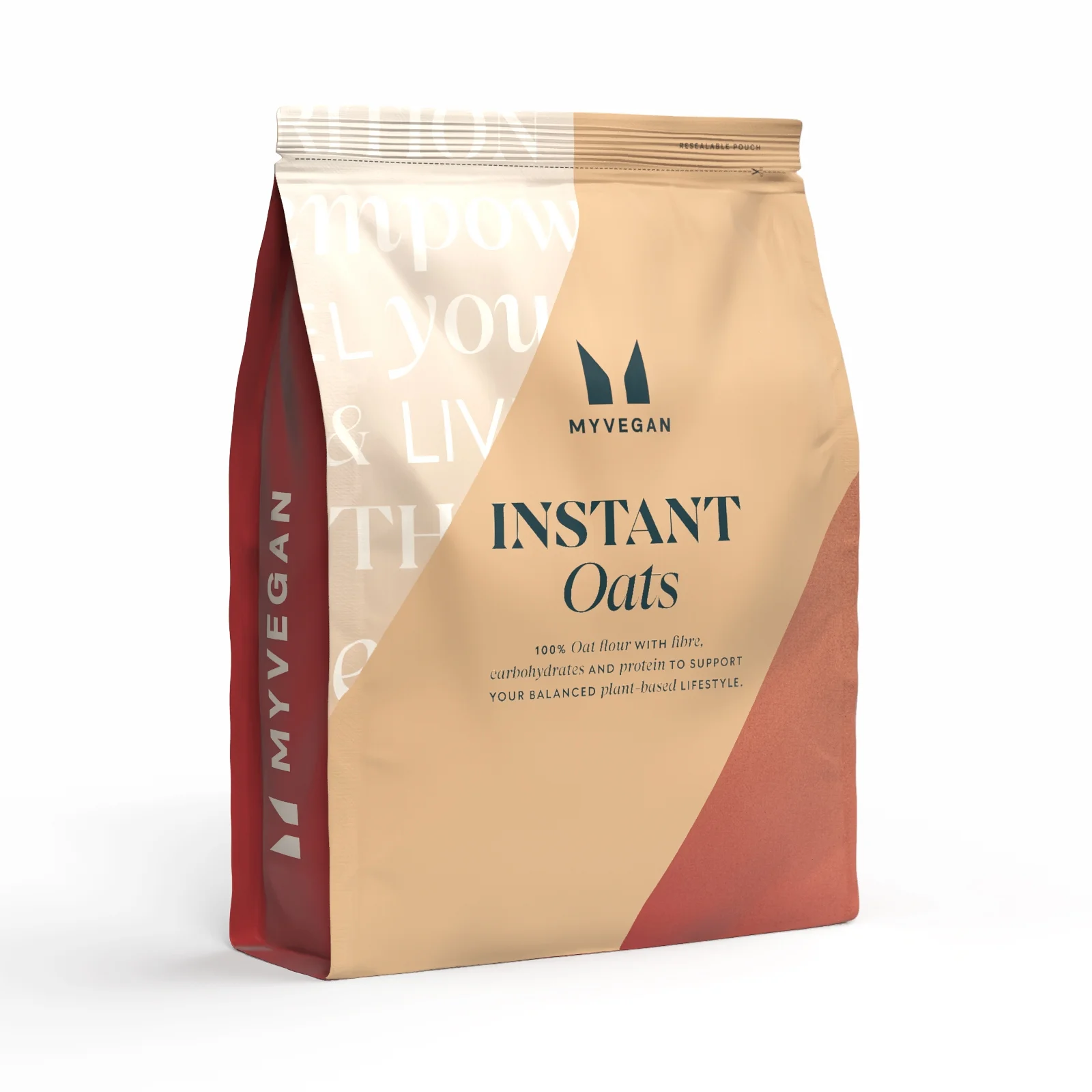 100% Instant Oats - 1kg - Unflavoured Image 1