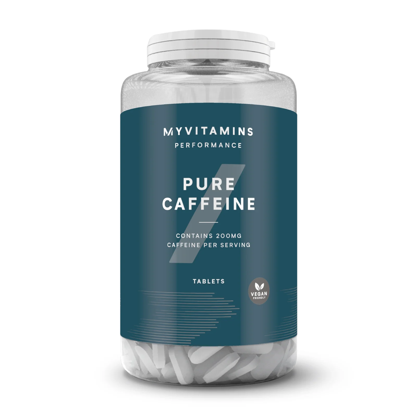 Pure Caffeine Tablets - 100Tablets Image 1