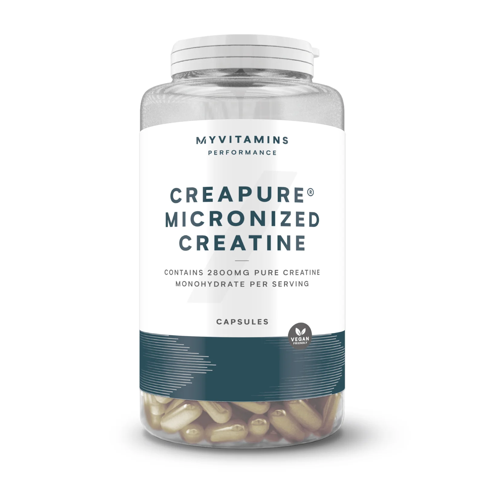 Creapure® Micronised Creatine Capsules - 245Capsules Image 1