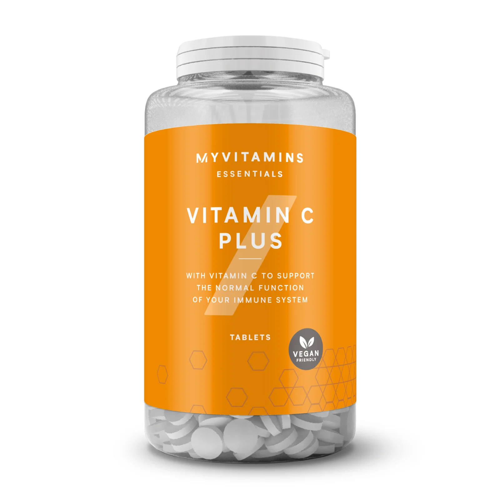 Vitamin C with Bioflavonoids & Rosehip Pills - 60Tablets - Pot Image 1