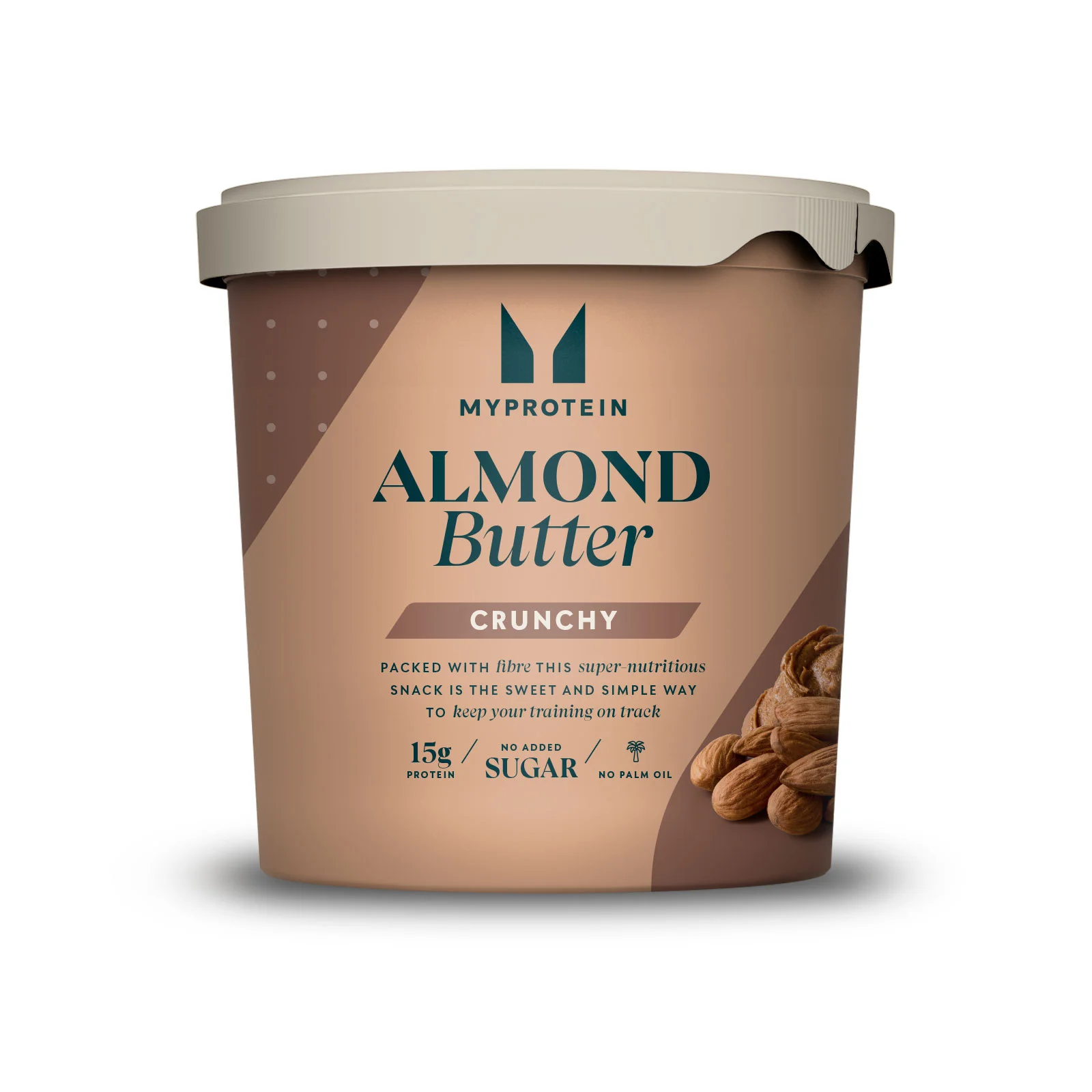 All-Natural Almond Butter - 1kg - Original - Crunchy Image 1