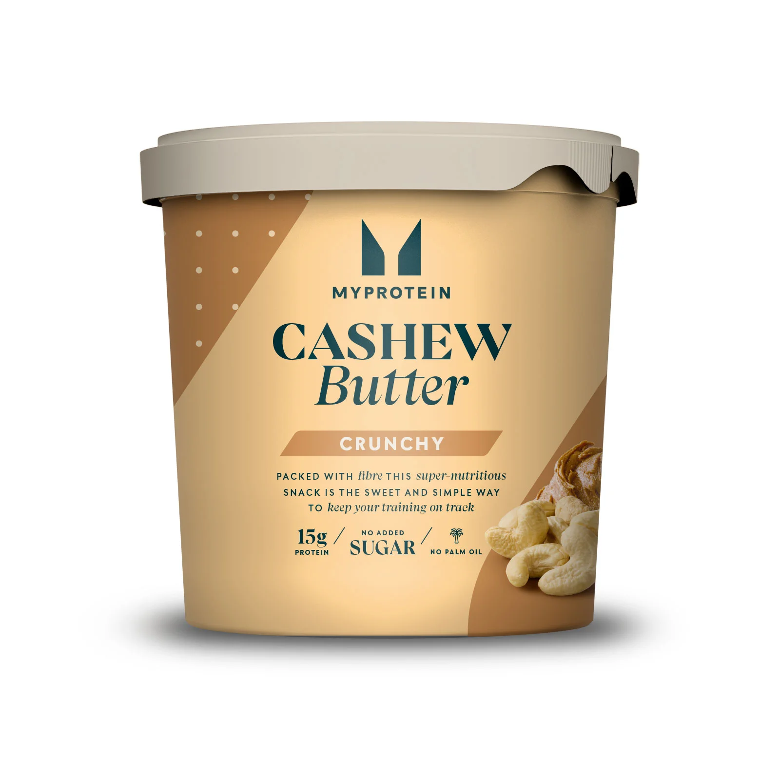 All-Natural Cashew Butter - 1kg - Original - Crunchy Image 1