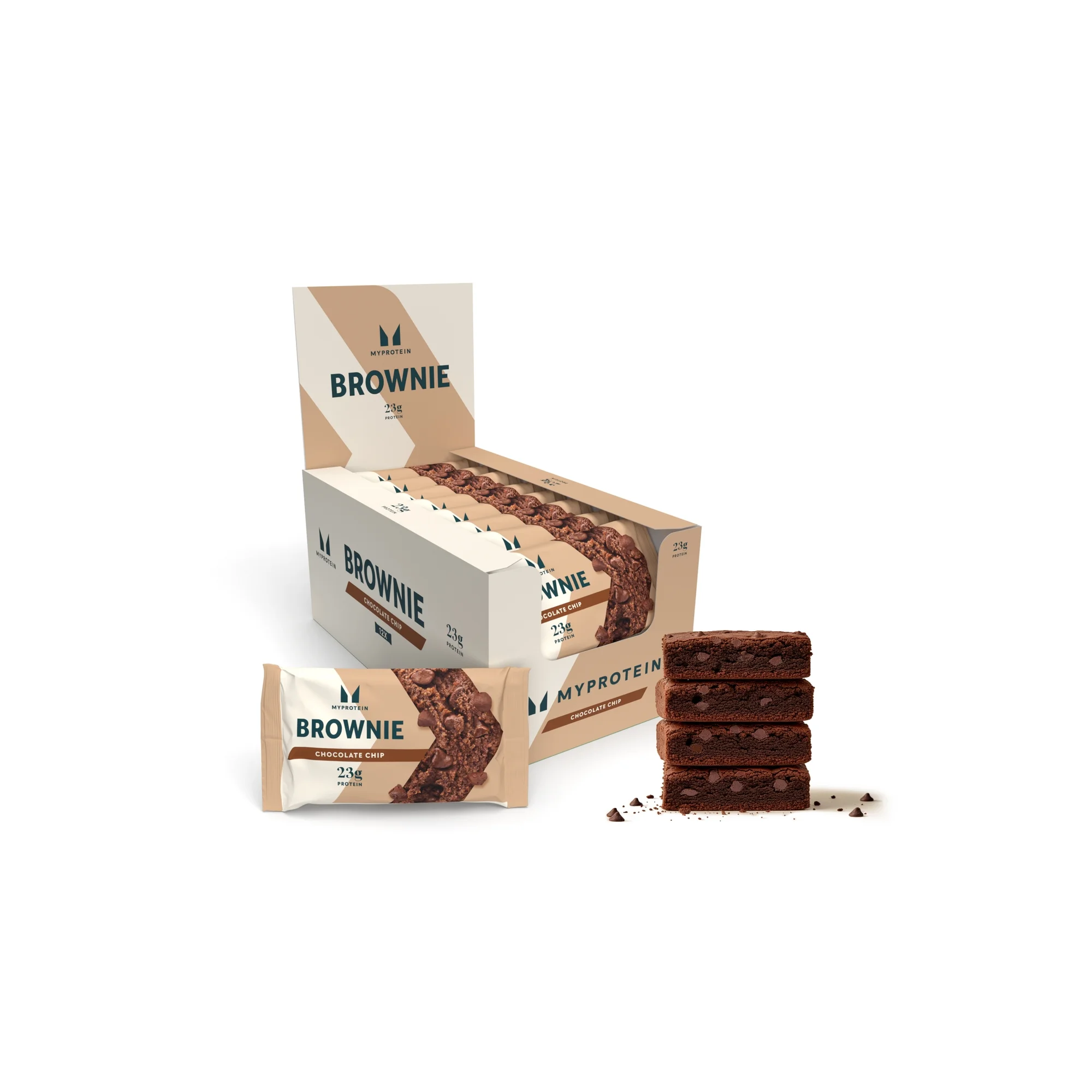 Protein Brownie - 12 x 75g - Chocolate Image 1