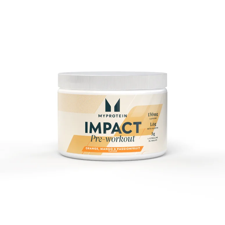 Impact Pre Workout - 250G - 21servings - Orange Mango Passionfruit