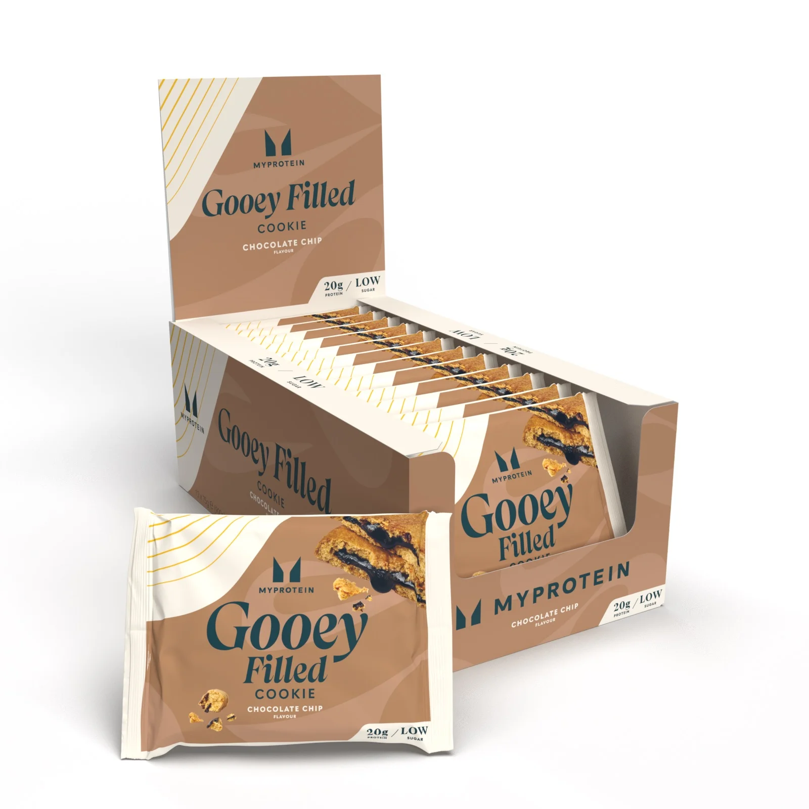 Gooey Filled Protein Cookie - Chocolate Chip Image 1