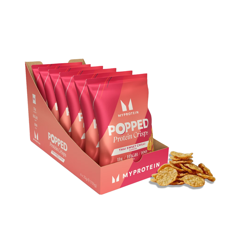 Popped Protein Crisps - Thai Sweet Chilli