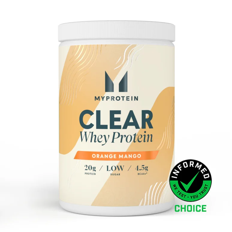 Clear Whey Protein Powder - 910g - 35servings - Orange Mango