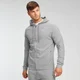 MP Men's Form Zip Up Hoodie - Classic Grey Marl