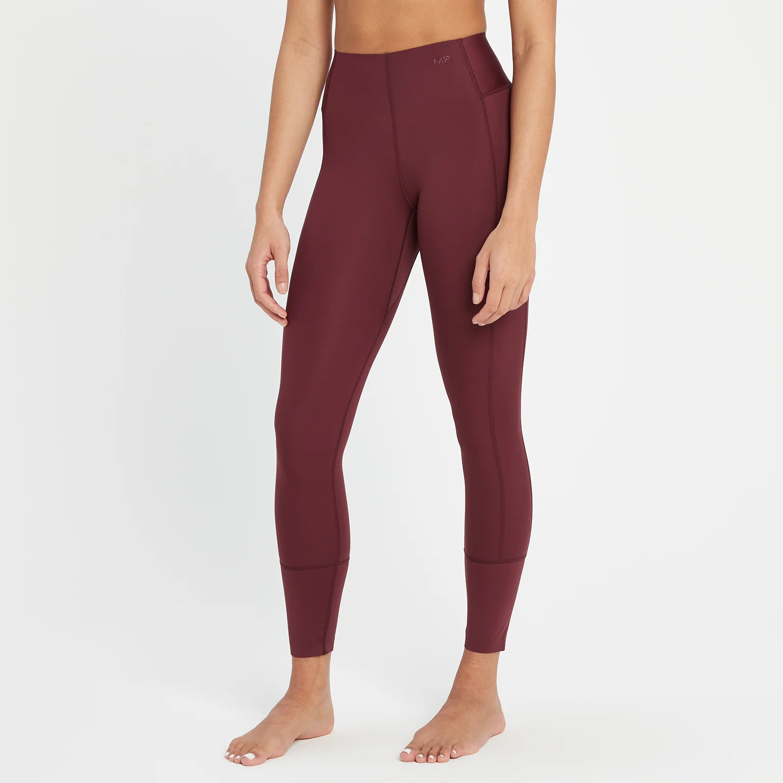 MP Women's Composure Repreve® Leggings - Washed Oxblood - XXS Image 1