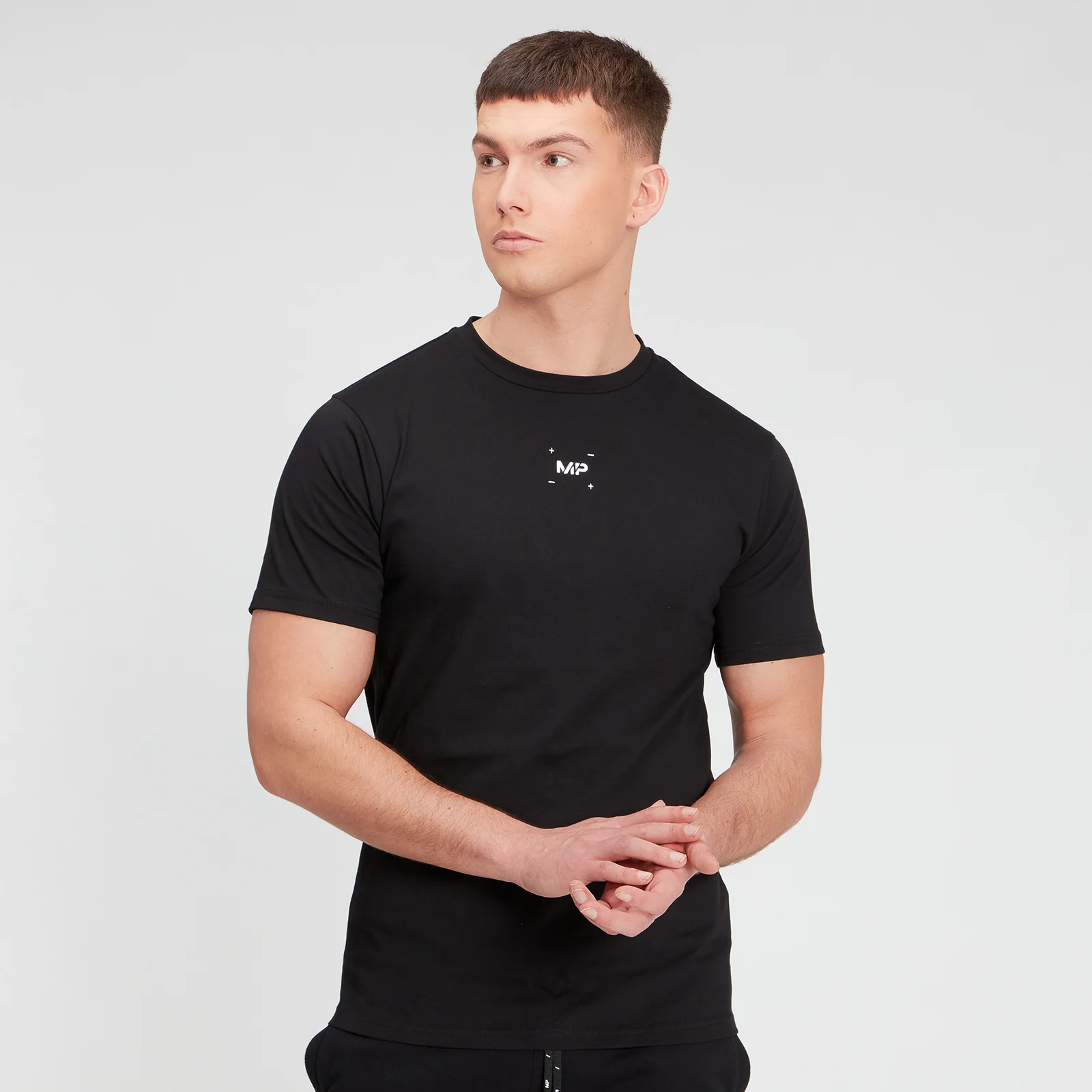MP Men's Central Graphic Short Sleeve T-Shirt - Black - XXS Image 1