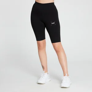 MP Women's Central Graphic Cycling Shorts - Black - Size XS