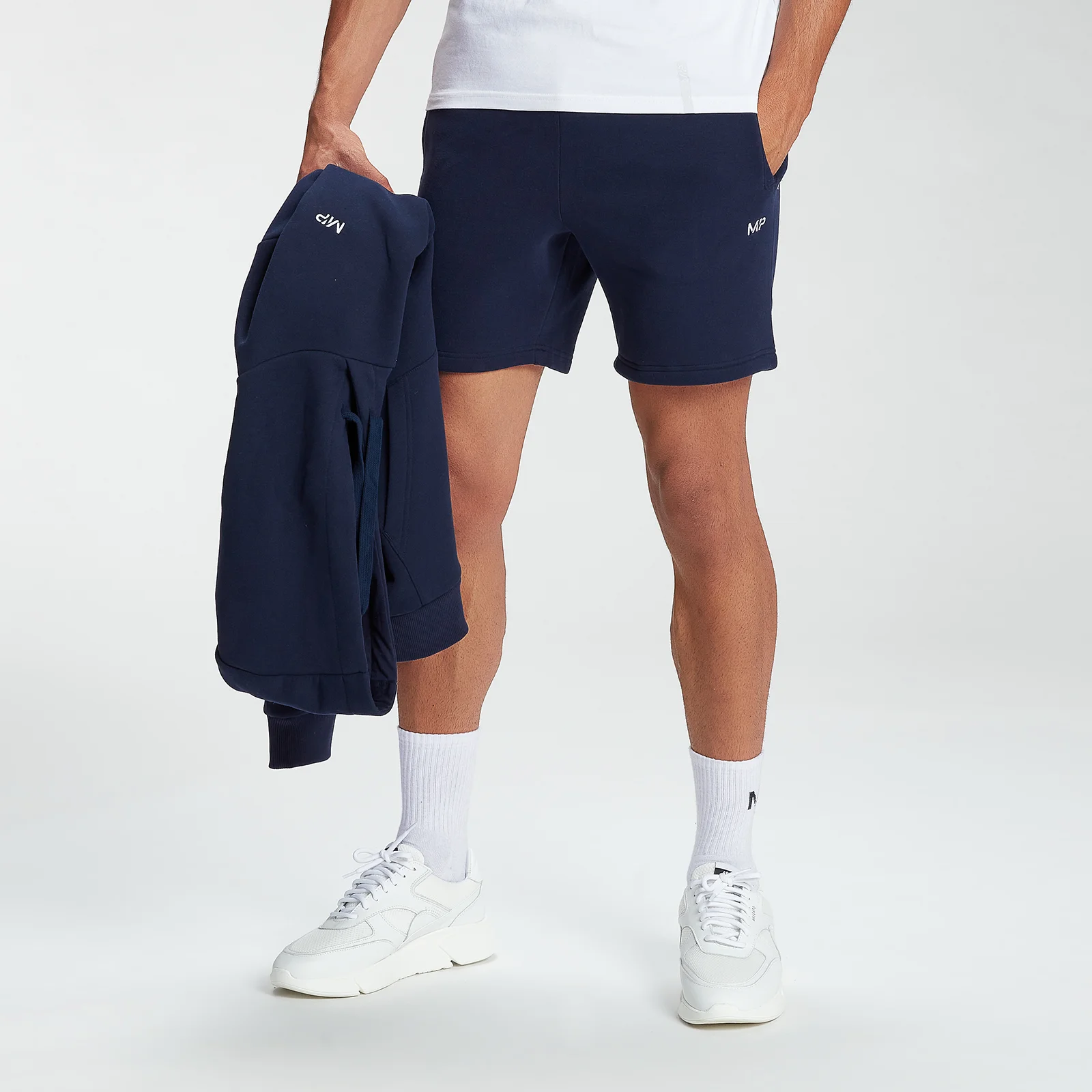 MP Men's Rest Day Sweatshorts - Navy - M Image 1