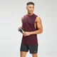 MP Men's Adapt Grit Graphic Drop Armhole Tank - Merlot Marl