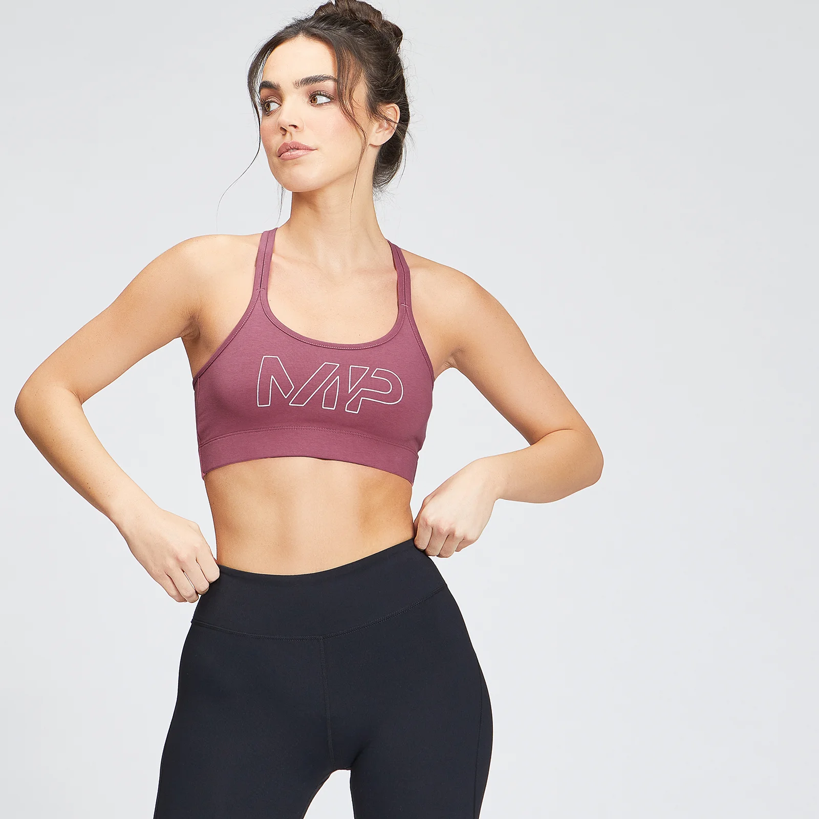 MP Women's Original Jersey Bra - Frosted Berry - XXS Image 1