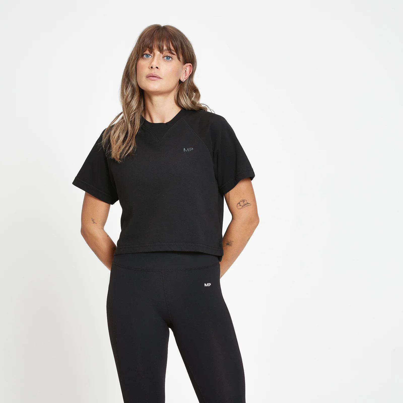 MP Women's Rest Day Short Sleeve Top - Black - XXS Image 1