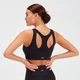 MP Women's Sculpt Laser Cut Sports Bra - Black
