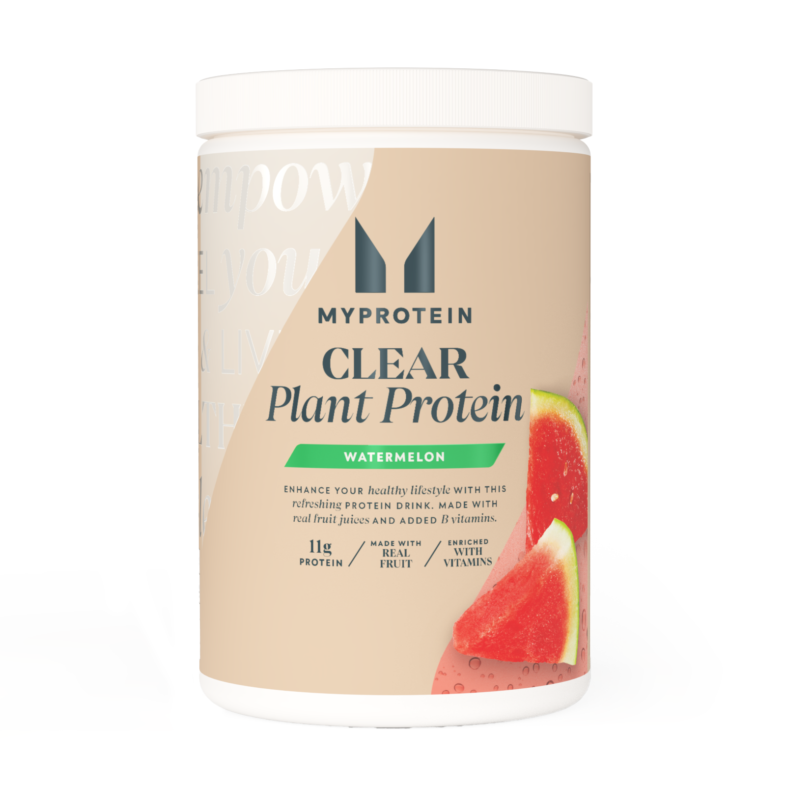 Clear Vegan Protein - 40servings - Watermelon Image 1