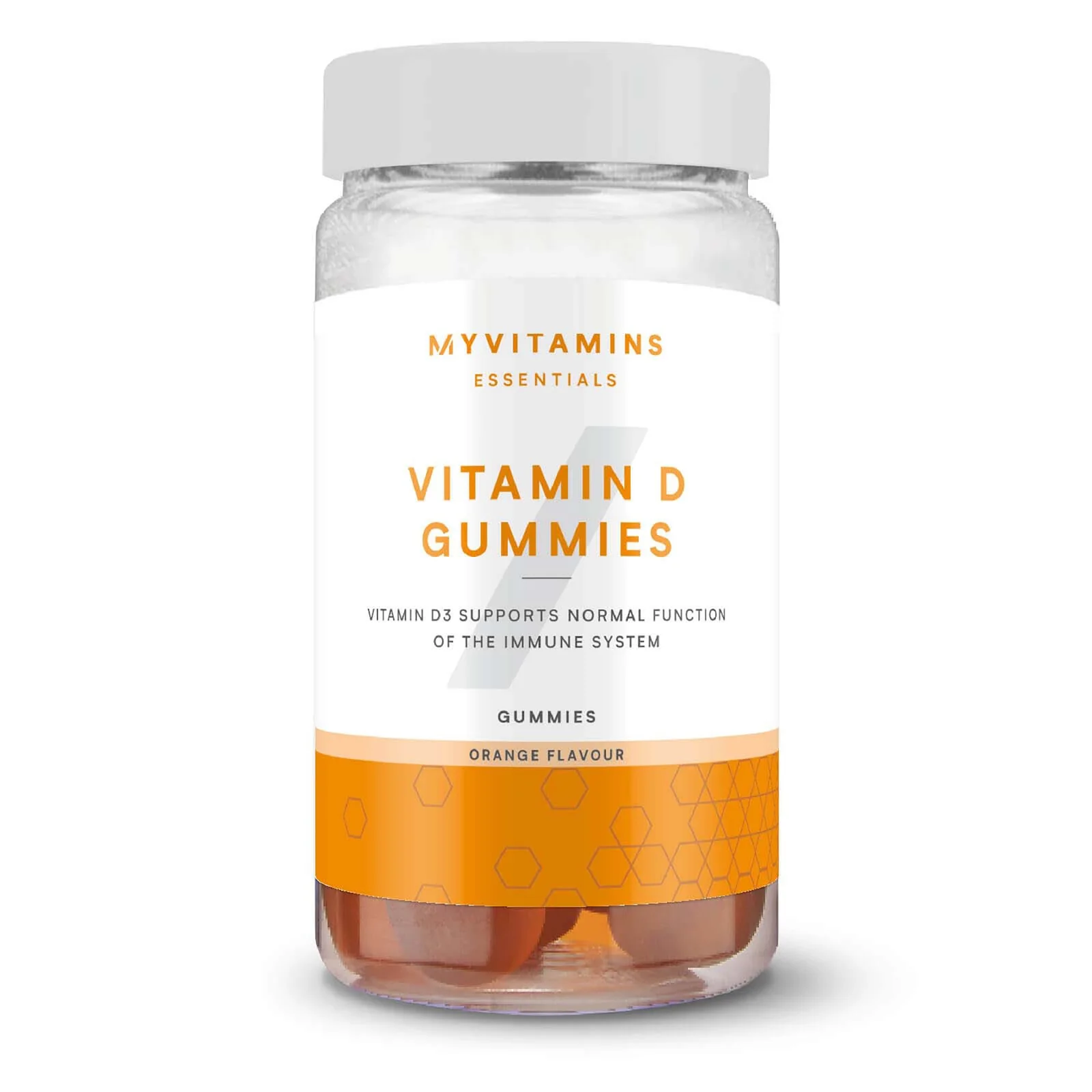Vitamin D Gummies - 60servings - Orange Image 1