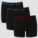 MP Men's Coloured logo Boxers (3 Pack) - Wine/Cactus/Bright Blue