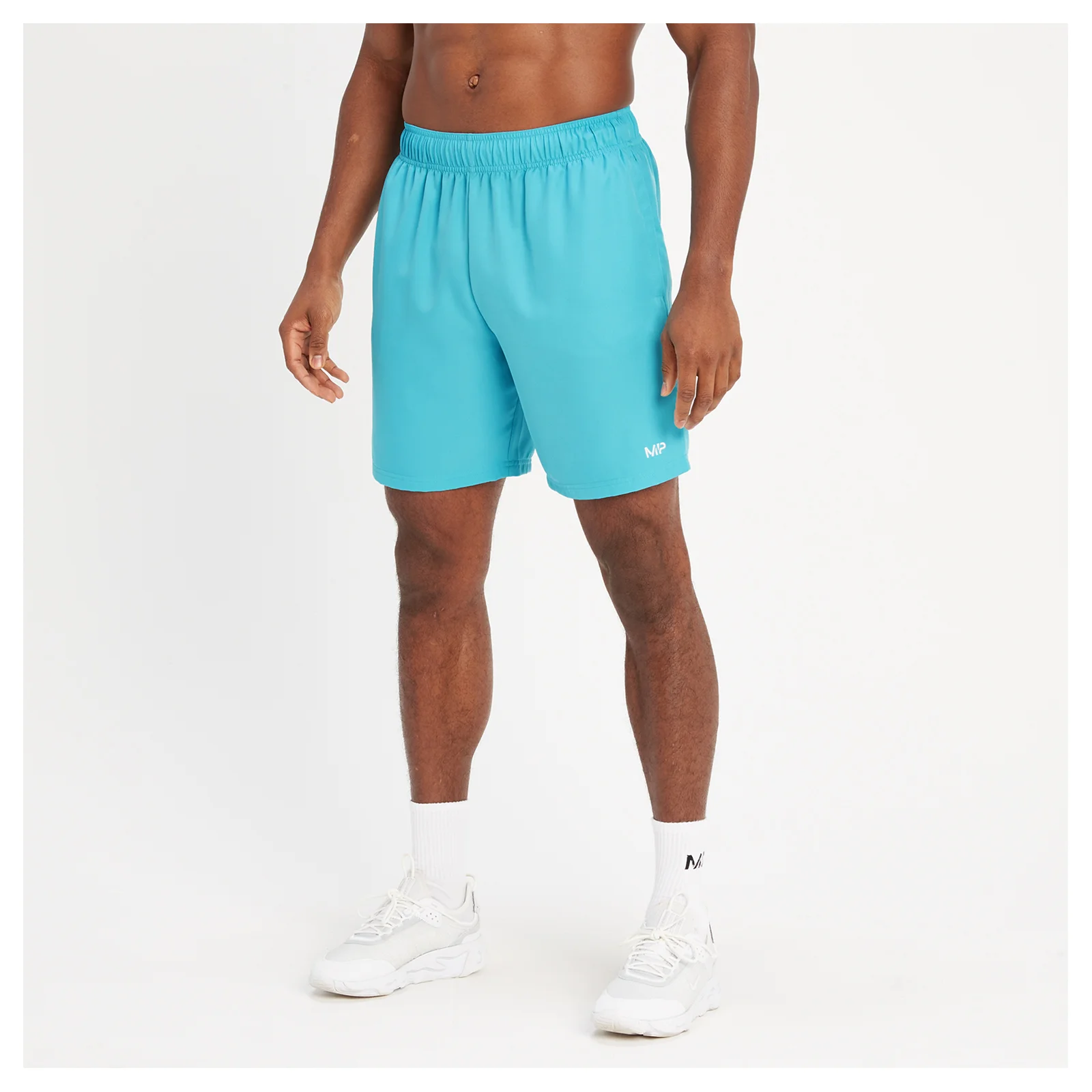 MP Men's Woven Training Shorts - Aqua - XXS Image 1