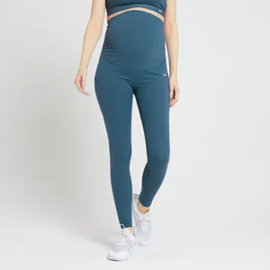 MP Women's Power Maternity Leggings - Dust Blue - Size XS