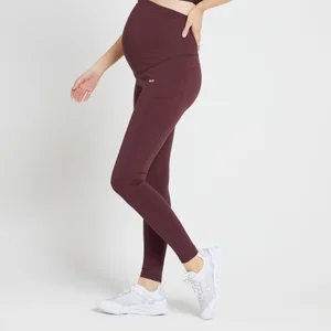 MP Women's Power Maternity Leggings - Port - Size XS