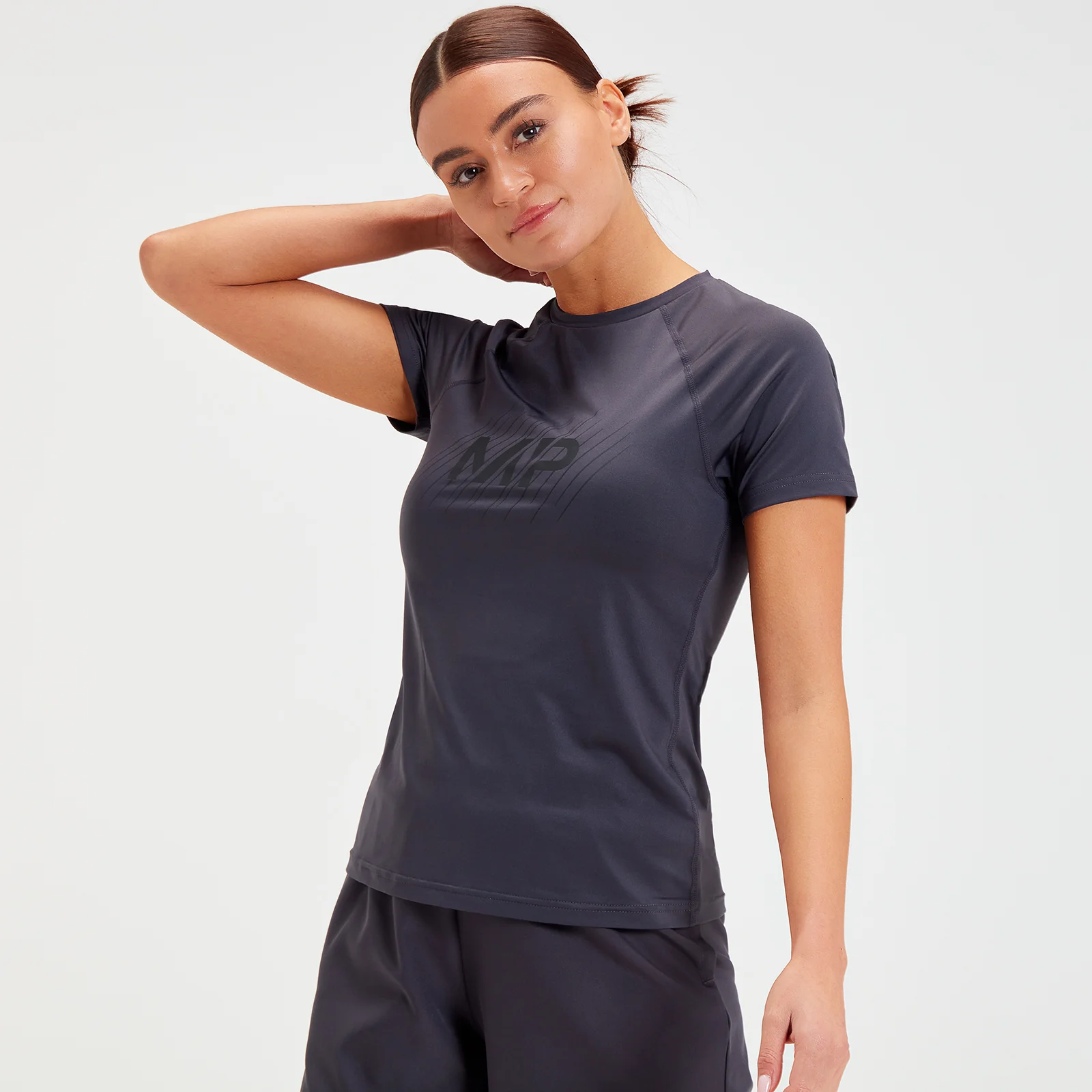 MP Women's Singles Day T-Shirt | Gun Metal - XXS Image 1