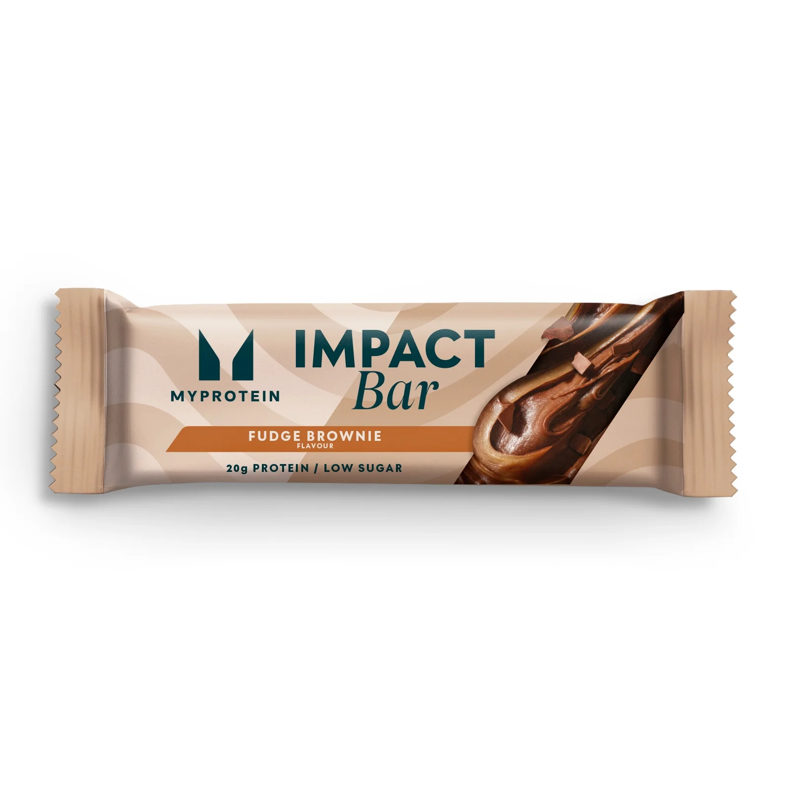 Impact Protein Bar (Sample) - 64g - Fudge Brownie Image 1