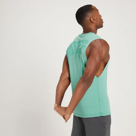 MP Men's Adapt Washed Tank Top - Smoke Green