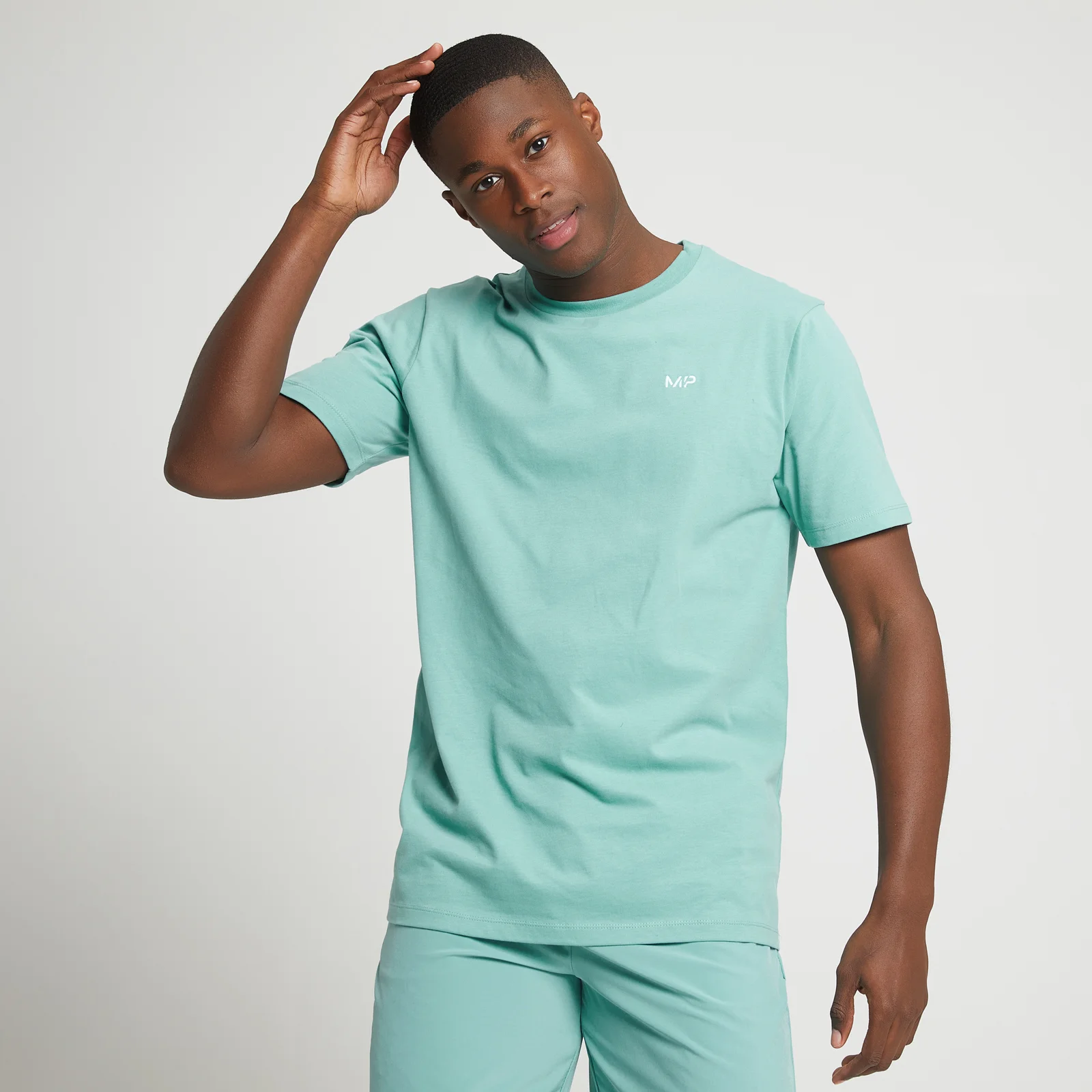 MP Men's Rest Day Short Sleeve T-Shirt - Smoke Green - XXS Image 1