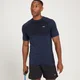 MP Men's Seamless Short Sleeve T-Shirt - Deep Blue Marl