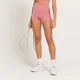 MP Women's Curve High Waisted Booty Shorts - Danger Marl
