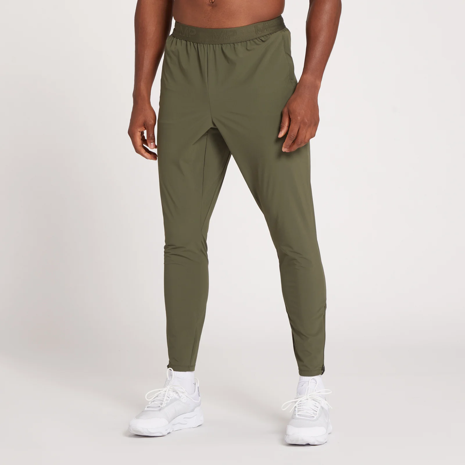 MP Men's Dynamic Training Slim Fit Joggers - Dark Olive - L Image 1